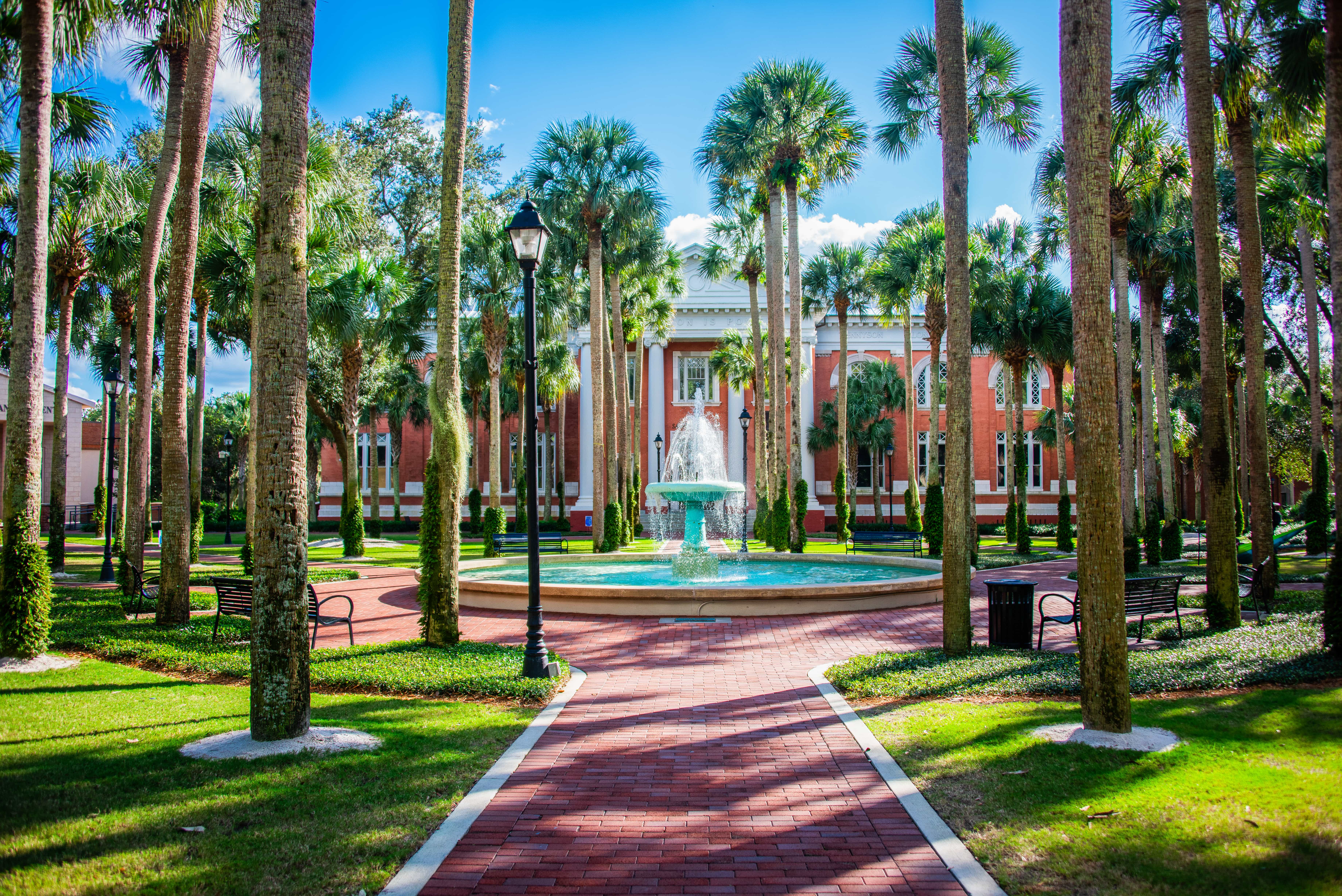 Palm Court on Stetson's DeLand campus